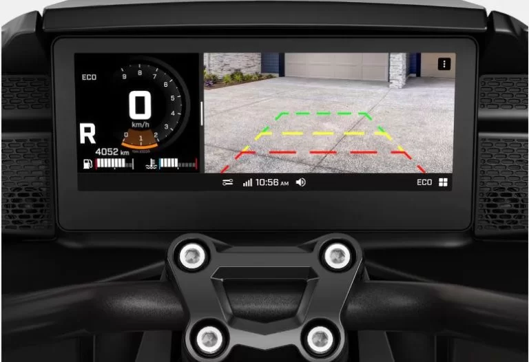 Dashboard van de Spyder F3 Limited.