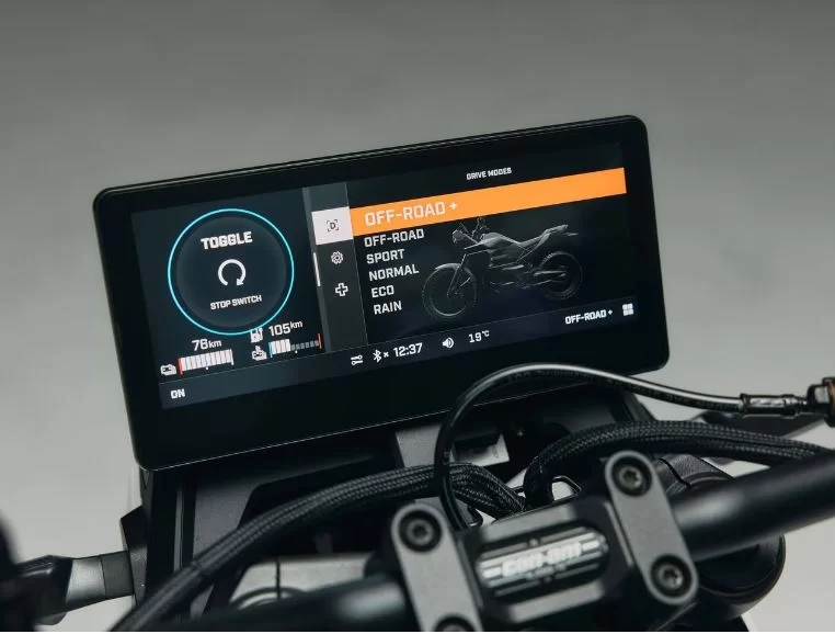 Dashboard van de Origin.