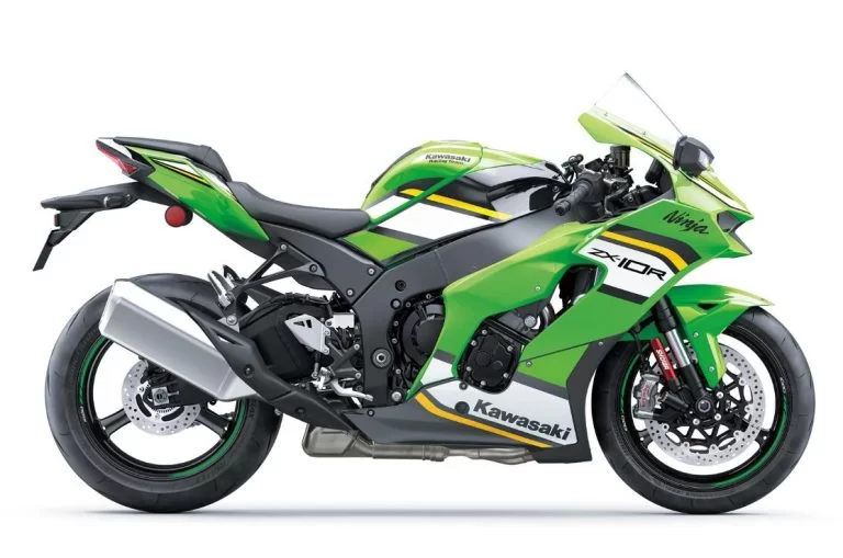 2025 ZX10R in een witte studio